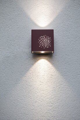 Klint 03 | Außenwandleuchte mit perforierter Lichtstruktur Roger Pradier